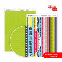 Papiere na scrapbooking Color Style A4  | rôzne motívy — obrázok 7