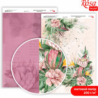 Papiere na scrapbooking King Protea A4  | rôzne motívy — obrázok 8