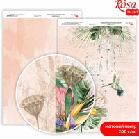 Papiere na scrapbooking King Protea A4  | rôzne motívy — obrázok 3