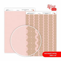 Papiere na scrapbooking Lace A4  | rôzne motívy — obrázok 6