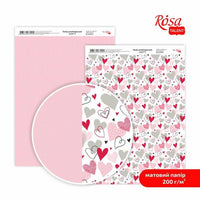 Papiere na scrapbooking Love A4  | rôzne motívy — obrázok 6