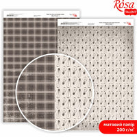 Papiere na scrapbooking Mens Style A4  | rôzne motívy — obrázok 9