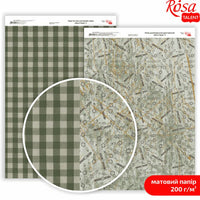 Papiere na scrapbooking Mens Style A4  | rôzne motívy — obrázok 5