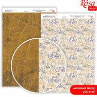 Papiere na scrapbooking Mens Style A4  | rôzne motívy — obrázok 6