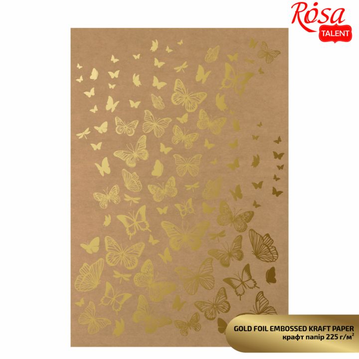 Papiere na scrapbooking s metalickými prvkami A4  | rôzne motívy — obrázok 3