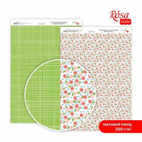 Papiere na scrapbooking Tenderness flowers A4  | rôzne motívy — obrázok 3