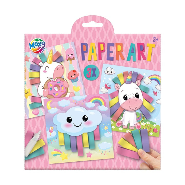 Papierové tvorenie 19.5x19.5 cm 3 listy | rôzne sety — obrázok 2
