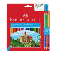 Pastelky Faber-Castell šesťhranné / set 24 farieb