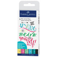 PITT umelecké fixky set Hand Lettering Unique
