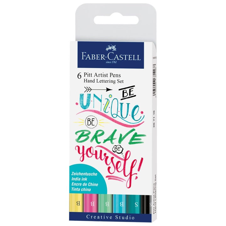 PITT umelecké fixky set Hand Lettering Unique