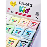 Plastelína pre deti Papa's Kid box 48 x 50 g — obrázok 2