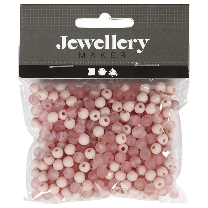 Plastové korálky - 40 g | rôzne farby — obrázok 4