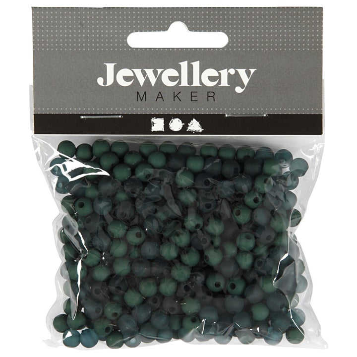 Plastové korálky - 40 g | rôzne farby — obrázok 6