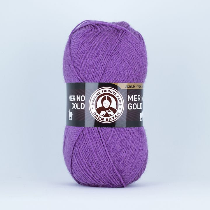 Pletacia priadza Madame Tricote Paris Merino Gold 100 g  | rôzne farby — obrázok 10