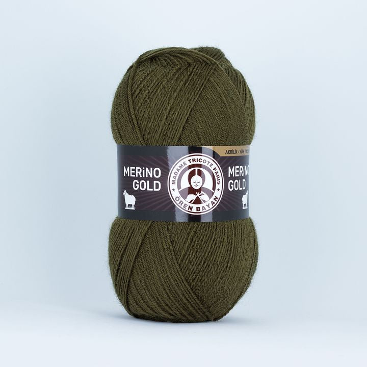 Pletacia priadza Madame Tricote Paris Merino Gold 100 g  | rôzne farby — obrázok 11