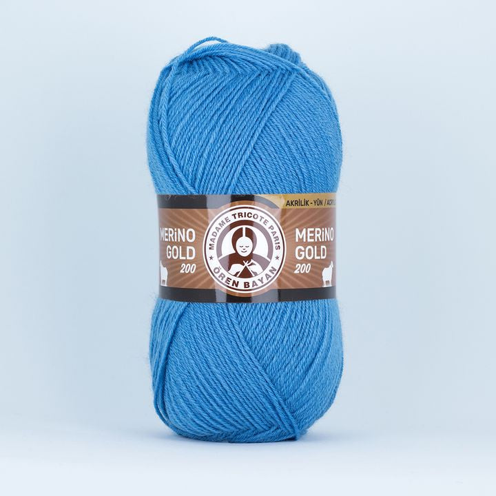 Pletacia priadza Madame Tricote Paris Merino Gold 200 - 100 g  | rôzne farby — obrázok 3