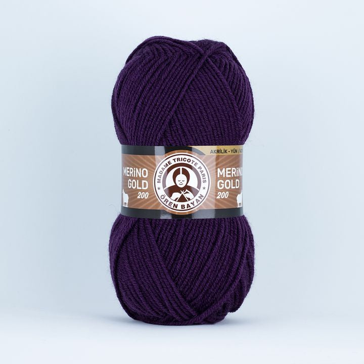 Pletacia priadza Madame Tricote Paris Merino Gold 200 - 100 g  | rôzne farby — obrázok 12