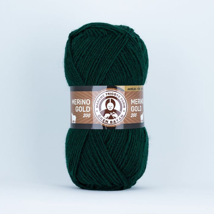 Pletacia priadza Madame Tricote Paris Merino Gold 200 - 100 g  | rôzne farby — obrázok 15