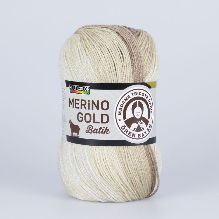 Pletacia priadza Madame Tricote Paris Merino Gold Batik 100 g  | rôzne farby — obrázok 2