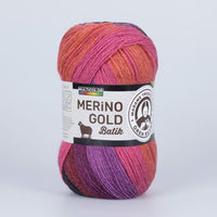 Pletacia priadza Madame Tricote Paris Merino Gold Batik 100 g  | rôzne farby — obrázok 4