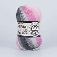 Pletacia priadza Madame Tricote Paris Merino Gold Batik 100 g  | rôzne farby — obrázok 7