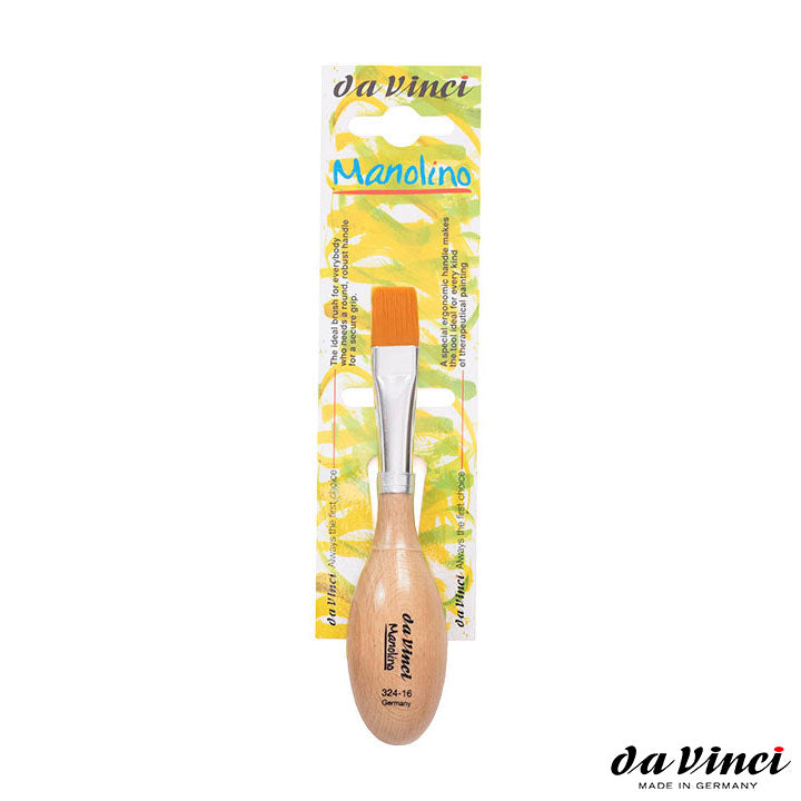 Plochý štetec Manolino 324 - da Vinci | rôzne veľkosti — obrázok 1