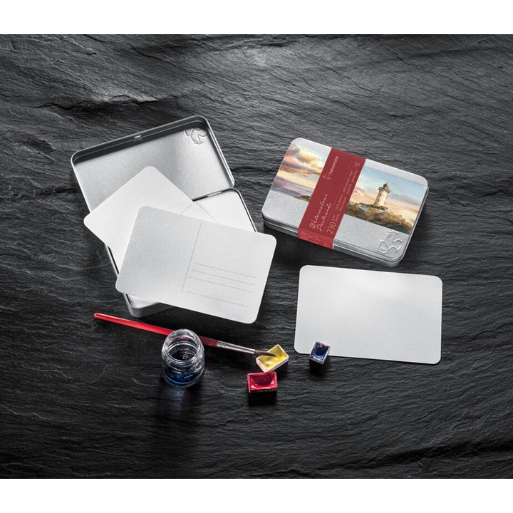 Pohľadnice WatercolourBox od Hahnemühle Cold Pressed 30 ks — obrázok 2