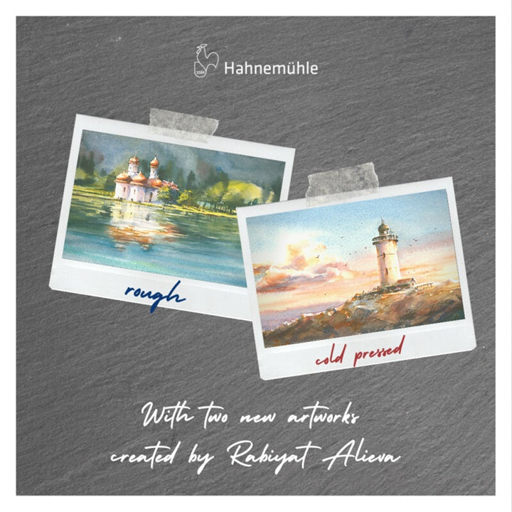 Pohľadnice WatercolourBox od Hahnemühle Rough 30 ks — obrázok 3