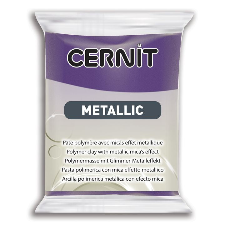 CERNIT Metallic Polymer-Modelliermasse 56 g | verschiedene Farbtöne | ARTMIE