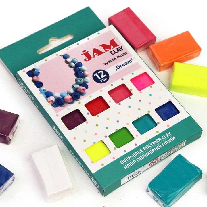 Polymérová hmota Rosa Talent - sada Dream 12 x 20 g — obrázok 2