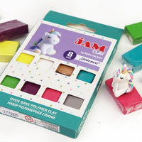 Polymérová hmota Rosa Talent - sada Unicorn 8 x 20 g — obrázok 2
