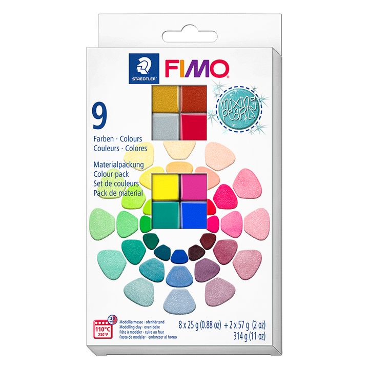 Polymérová hmota sada FIMO Effect Mixing Pearls 8x25 g 2x57g