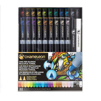 Popisovače Chameleon / sada Deluxe set 22 dielna