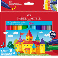 Popisovače Jumbo Fibre / 12 farebné