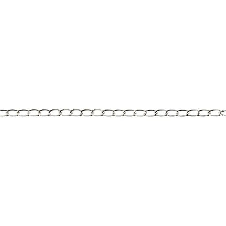 Postriebrená retiazka 6 mm x 5 m — obrázok 2