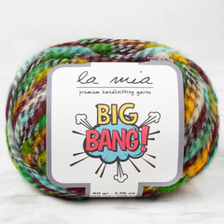 Priadza na pletenie La Mia Big Bang 50 g  | rôzne odtiene — obrázok 13