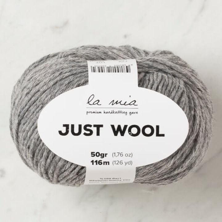 Priadza na pletenie La Mia Just Wool  | rôzne odtiene — obrázok 1