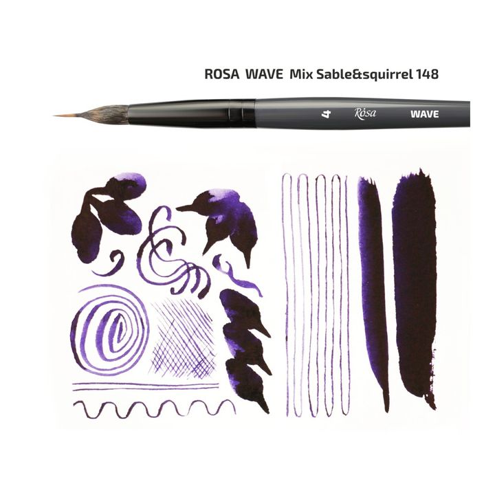 Prírodný okrúhly liner ROSA WAVE 148 | rôzne veľkosti — obrázok 5