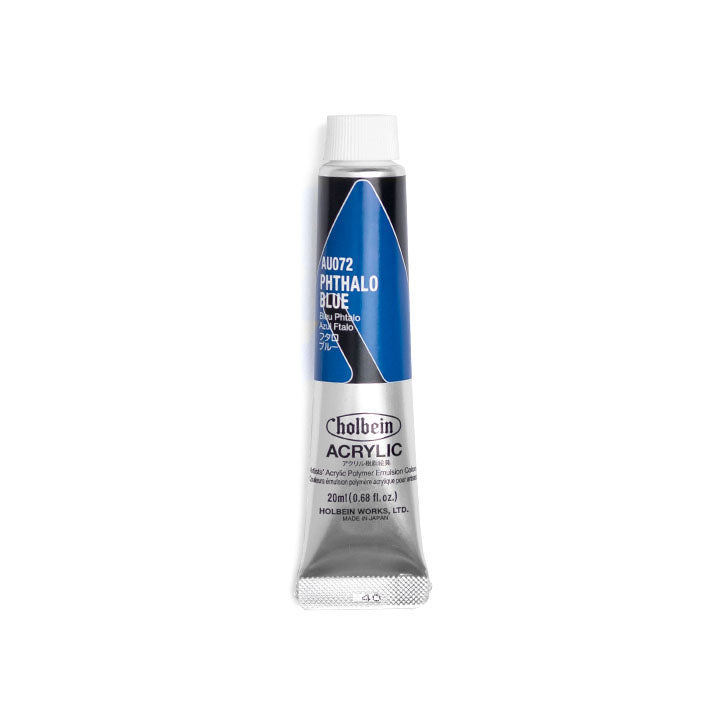 Profesionálne akrylové farby Heavy Body - Holbein | modré odtiene — obrázok 1