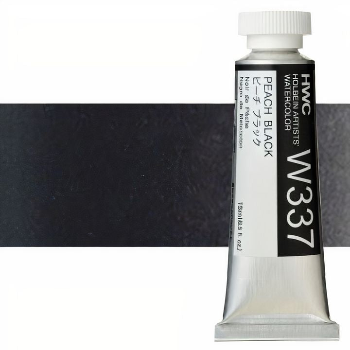 Profesionálne akvarelové farby Holbein Artists 15 ml  | biele a čierne odtiene — obrázok 3