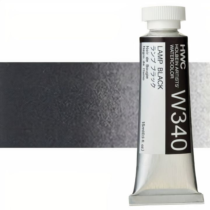 Profesionálne akvarelové farby Holbein Artists 15 ml  | biele a čierne odtiene — obrázok 5