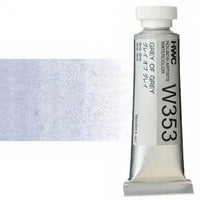 Profesionálne akvarelové farby Holbein Artists 15 ml  | biele a čierne odtiene — obrázok 7