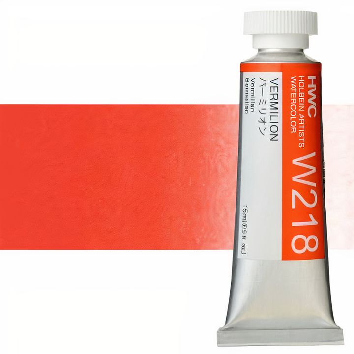 Profesionálne akvarelové farby Holbein Artists 15 ml  | červené odtiene — obrázok 16