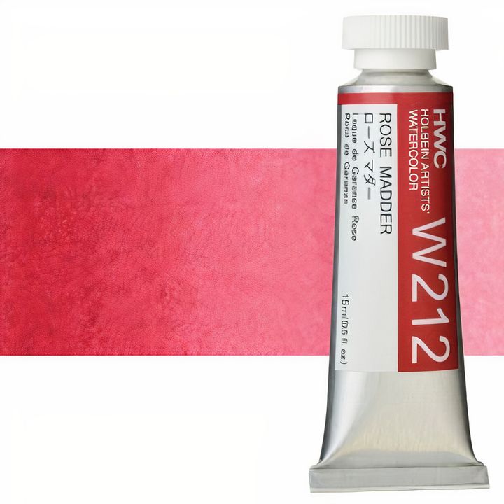 Profesionálne akvarelové farby Holbein Artists 15 ml  | červené odtiene — obrázok 10