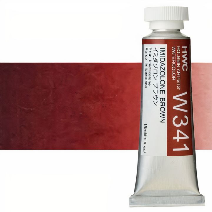 Profesionálne akvarelové farby Holbein Artists 15 ml  | hnedé odtiene — obrázok 12