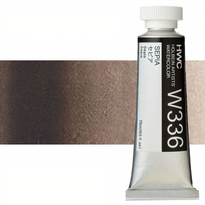 Profesionálne akvarelové farby Holbein Artists 15 ml  | hnedé odtiene — obrázok 10