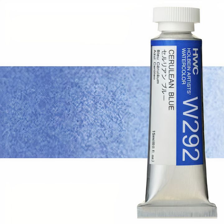 Profesionálne akvarelové farby Holbein Artists 15 ml  | modré odtiene — obrázok 5