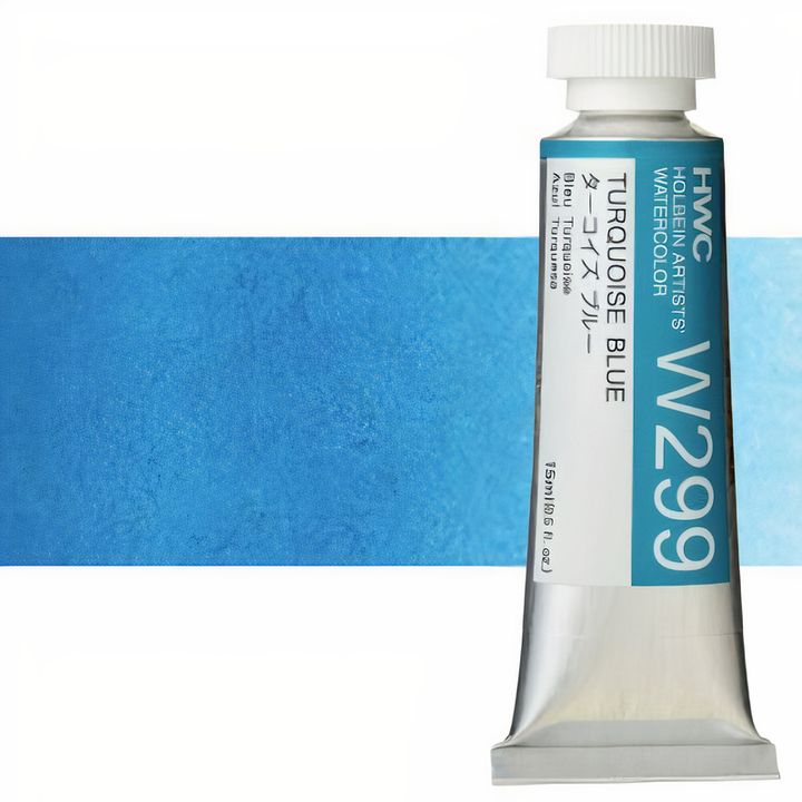 Profesionálne akvarelové farby Holbein Artists 15 ml  | modré odtiene — obrázok 12