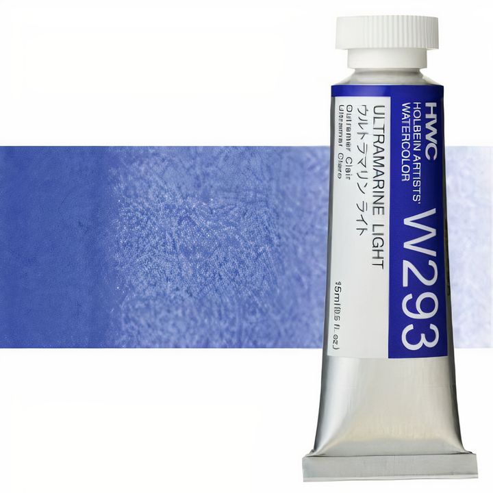 Profesionálne akvarelové farby Holbein Artists 15 ml  | modré odtiene — obrázok 6