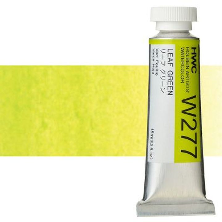 Profesionálne akvarelové farby Holbein Artists 15 ml  | zelené odtiene — obrázok 17